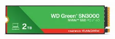 Ssd Sandisk Wd Green Sn3000 Nvme 2tb, M.2, Pci Express 4.0