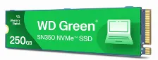 Ssd Western Digital Green Sn350 250gb, M.2, Pci Express 3.0 Lectura 2400 Mb/s, Escritura 3500 Mb/s