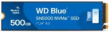 Ssd Western Digital Sn5000 Nvme, 500gb, M.2, Escritura 4000 Mb/s, Lectura 5000 Mb/s, Pci Express 4.0