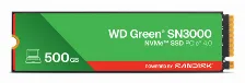 Ssd Western Digital Green Wd Green Sn3000 Nvme 500gb, M.2, Pci Express 4.0