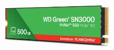 Ssd Western Digital Green Wd Green Sn3000 Nvme 500gb, M.2, Pci Express 4.0