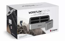 Hub Kingston Technology Workflow Station Interfaz Usb 3.2 Gen 2 (3.1 Gen 2) Type-c, 0 Usb A 3.1, 0 Usb 2.0, Color Negro, Plata