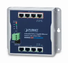 Switch Planet Wgs-804hp No Administrado, L2, Rj-45 8, Gigabit Ethernet (10/100/1000), (poe +) 4, Negro