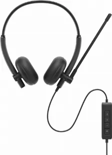 Audífonos Dell Wh125 Diadema, Alámbrico, Usb, Negro