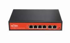 Switch Poe No Administrable / Poe De Largo Alcance Hasta 250m / 4 Puertos Poe 10/100mbps (puerto 1 Hasta 60w, Puertos 2,3 Y 4 Hasta 30w) + 2 Puertos 10/100mbps Uplink / Presupuesto 65 W / Plug And ...