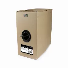 Bobina Startech.com Cat6, 304.9 M, Negro