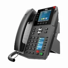 Teléfono Ip Fanvil X5u Terminal Con Conexión Por Cable, Poe, 16 Líneas, Negro