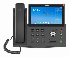 Teléfono Ip Fanvil X7a Terminal Con Conexión Por Cable, Poe, 20 Líneas, Negro