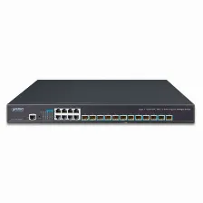 Switch Planet Xgs-6350-12x8tr Gestionado, L3, Rj-45 8, Gigabit Ethernet (10/100/1000), 1u, Negro