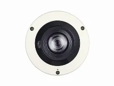 Cámara Ip Hanwha Xnf-8010rv 6 Mp, Domo, Microsd, Interior Y Exterior, Ip66, Marfil