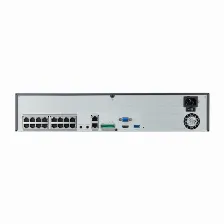 Nvr Hanwha Xrn-1620sb1 16 Canales, Hdd Max. 24 Tb, Negro
