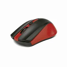 Mouse Xtech Xtm-310rd óptico, 4 Botones, 1600 Dpi, Rf Inalámbrico, 10 M, Negro, Rojo