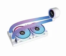 Sistema De Enfriamiento Liquido Xzeal Vostok Ar240, Rpm 800-1800, Amd/intel, Blanco