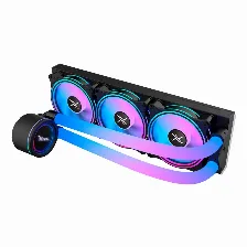 Sistema De Enfriamiento Liquido Xzeal Vostok Ar360, Argb, Rpm 800-1800, Intel/amd, Negro