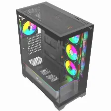 Gabiente Gamer Xzeal Xz160, Soporta Eatx, Atx, M-atx, M-itx, Psu No, Negro
