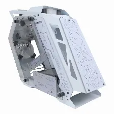 Gabinete Xzeal Ir02, Midi-tower, M-atx/m-itx, 4 Vent Argb, Cristal Templado, Blanco Open Box