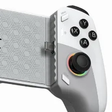 Gamepad Xzeal Xz-420, Para Celular, Tipo C, Blanco Gris