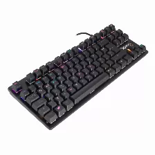 Teclado Gamer Xzeal Xz1020 Mecanico, Usb, Rgb, Switch Red, 60%, Negro