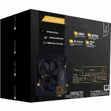 Fuente De Poder Xzeal Xz650, 650w, Certificado 80 Plus Bronce, Pfc Activo, Smart Fan 120mm, Atx 20+4 Pin
