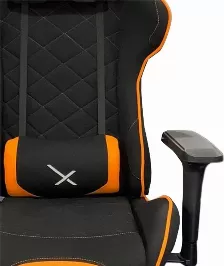 Silla Gamer Xzeal Xzsxz25r, Reposa-brazos, Forro Tela, Rojo/negro