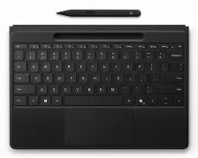 Teclado Inalámbrico Microsoft Surface Surface Pro Flex W/slim Pen Bluetooth, 10 M, Negro