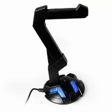 Base Para Auriculares Yeyian Over Power, Rgb, Concentrador Hub, Ecualizador De Audio, Microfono, Yao-29201n