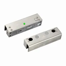 Cerradura Electrica De Perno, 1000 Kg De Fuerza De Sujecion, Indicador Led Para Puerta De Vidrio Sin Marco, 12 Vdc, Con Retardo De Tiempo Ajustable