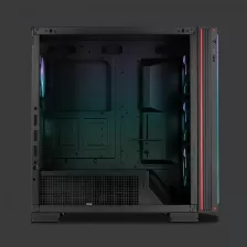 Gabinete Yeyian Mirage X Tower, Psu No, Negro