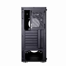 Gabinete Yeyian Rapture Mid Tower, Pc, Soporta Atx, Micro Atx, Mini-atx, 7 Ranuras De Expansion, Color Negro, Ventana Lateral, Argb, Sin Fuente