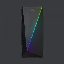 Gabinete Yeyian Ych-lar7-01bk Midi Tower, Psu No, Negro