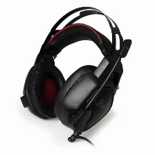 Diadema Gaming Yeyian Vicious 3000, Alambricos, 2.2 Metros, 3.5mm, Usb, Negro/led Rgb