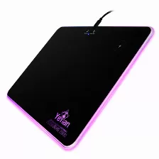 Mouse Pad Gamer Yeyian Flow 2800, Carga Inalambrica, Rgb, Antiderrape Ygf-68901