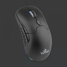 Mouse Yeyian Ygm-wwrb-01 óptico, 6 Botones, 26000 Dpi, Bluetooth, Negro