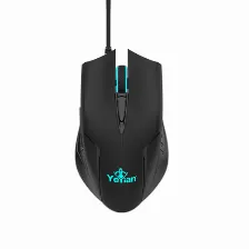 Kit Gamer De Teclado Y Mouse Yeyian Phoenix S3000 Alambrico Iluminacion Led, Usb,color Plata, Ykp20706