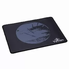 Mousepad Yeyian Krieg Base Antiderrapante Si, Descansa Muñecas No, Color Negro, Azul