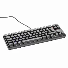 Teclado Mecanico Gamer Yeyian Akil S3500 Rgb, Switch Red, Alambrico, Espanol, Negro (ytm-28209r)
