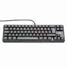 Teclado Mecanico Gamer Yeyian Akil S3500 Rgb, Switch Blue, Alambrico, Espanol, Negro (ytm-28210b)