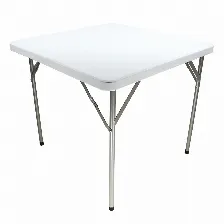 Mesa Modamob Cuadrada, 86cm X 86cm, Altura 74cm, Color Blanco
