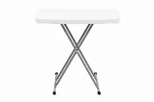 Mesa Modamob Plegable Con Ajuste De Altura: Base De La Mesa 76cmx50cm. 3 Niveles De Altura: 70.5cm, 61cm, 46.5cm