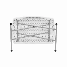 Mesa Modamob Plegable Con Ajuste De Altura: Base De La Mesa 76cmx50cm. 3 Niveles De Altura: 70.5cm, 61cm, 46.5cm