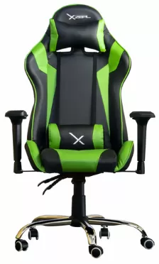 Silla Gamer Xzeal Xz10 Azul, Asiento Giratorio Ajustable, Pistón Clase 4, Inclinación Ajustable, Brazos Con Ajuste 4d, 5 Soportes Metálicos